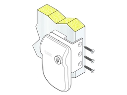 Fiamma Safe Door Frame serrure de sécurité - White