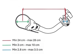 Fiamma Bike Block Pro 2 pince moyenne pour vélo – bleu