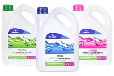 Additifs pour toilettes chimiques