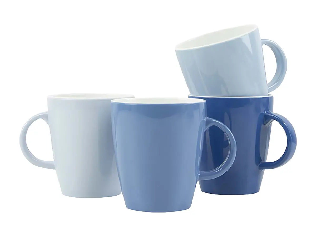 Gimex Colour Line Tasse 380ml 4 Pièces - Ciel