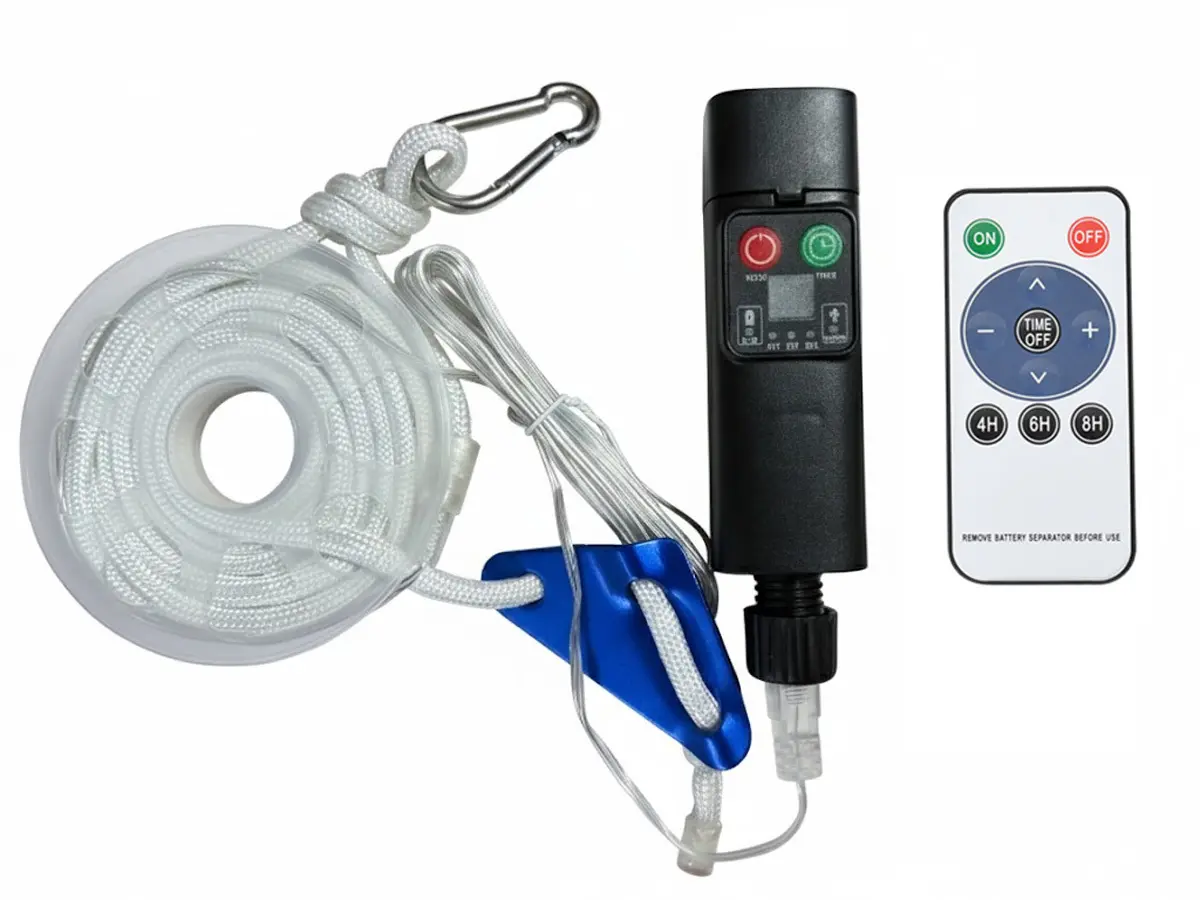 Obelink hauban de tente à LED avec batterie - Multicolour