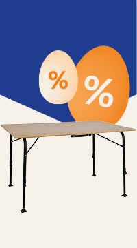 Offres de Pâques : jusqu’à -50% sur les tables de camping