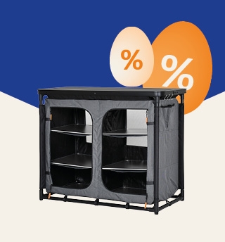 Armoire de camping en promotion