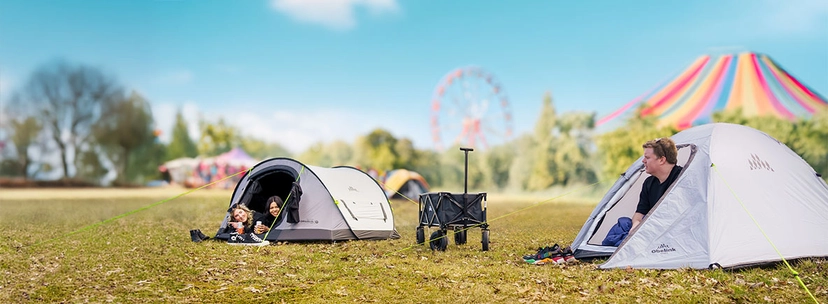 Camping en festival : quelle tente choisir pour un festival ?