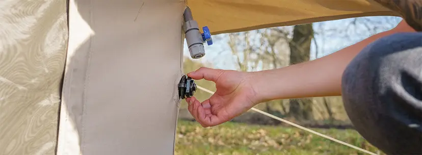 Camper avec une tente Obelink Easy Air : comment fonctionne le système Easy Air ?