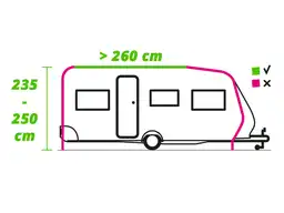 Obelink Viera 260 auvent caravane