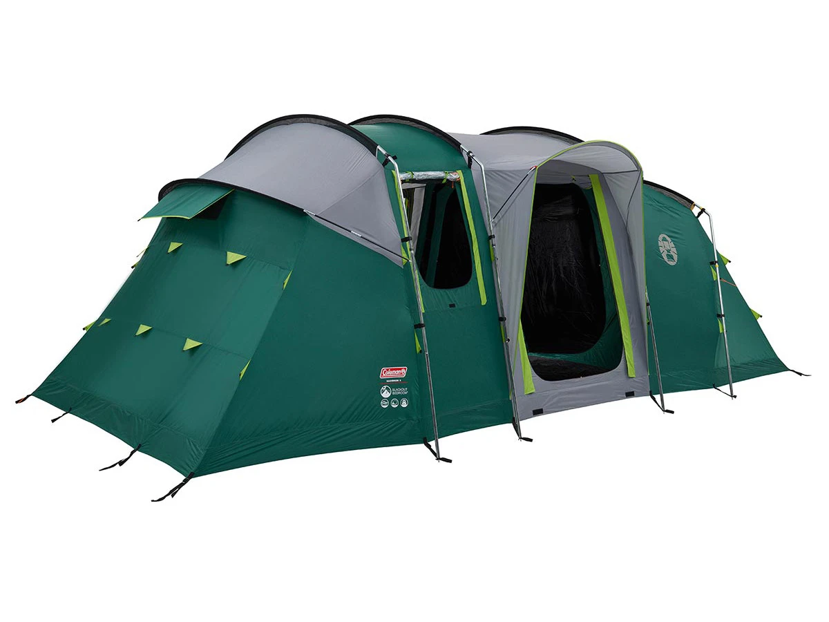 Coleman MacKenzie 6 BlackOut tente tunnel vis-à-vis