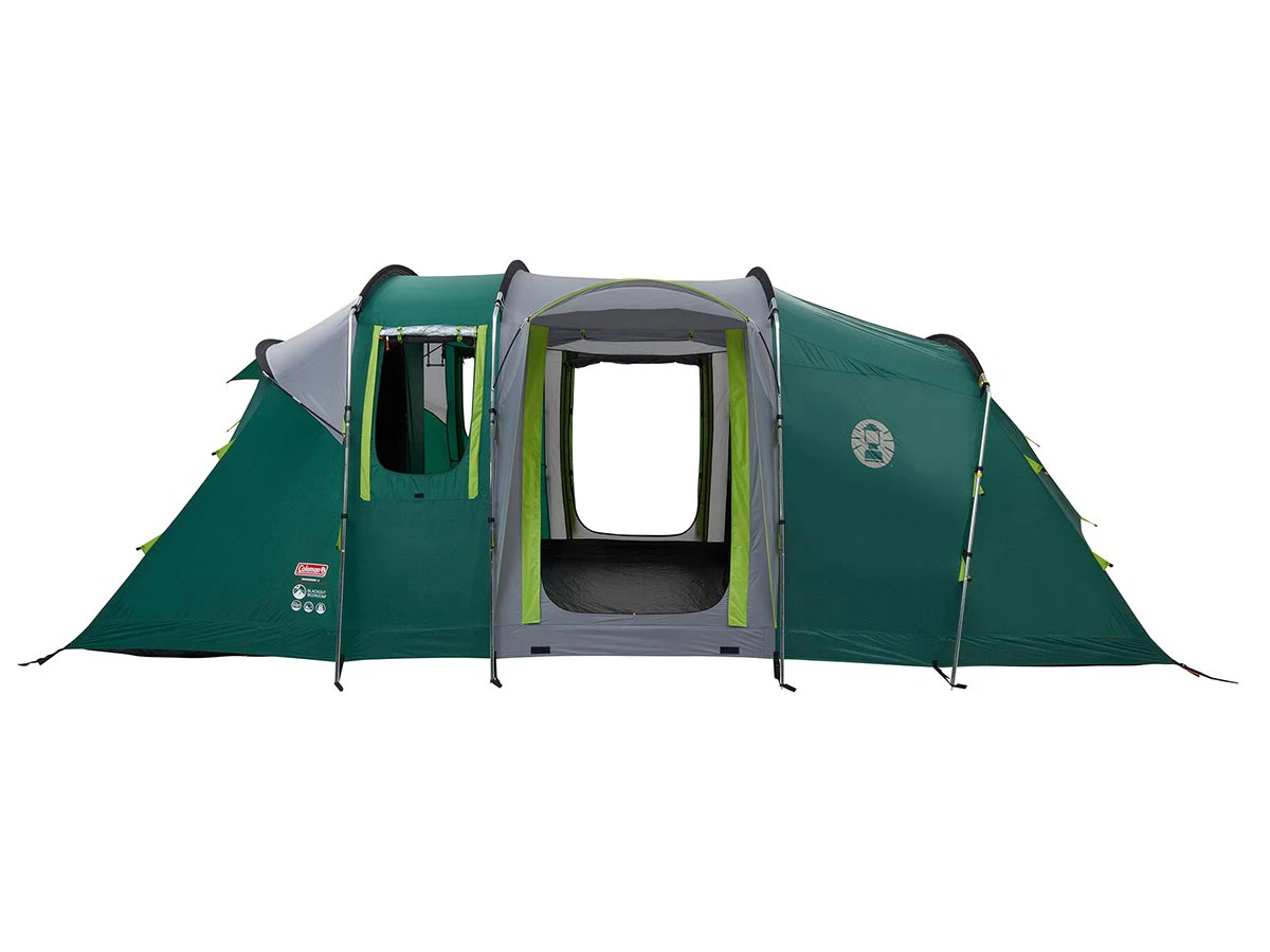 Coleman MacKenzie 6 BlackOut tente tunnel vis-à-vis