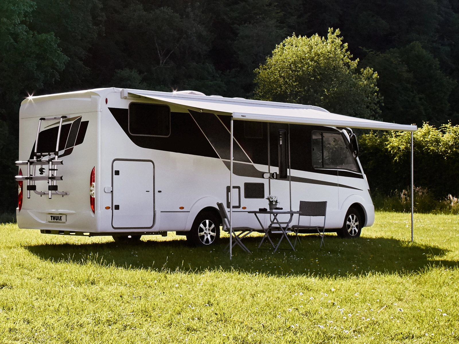 Thule Omnistor 5200 cassette blanc 190 Mystic Grey store