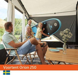 Auvent de camping Orion 250 – Circonférence : 876-900 cm – Gris