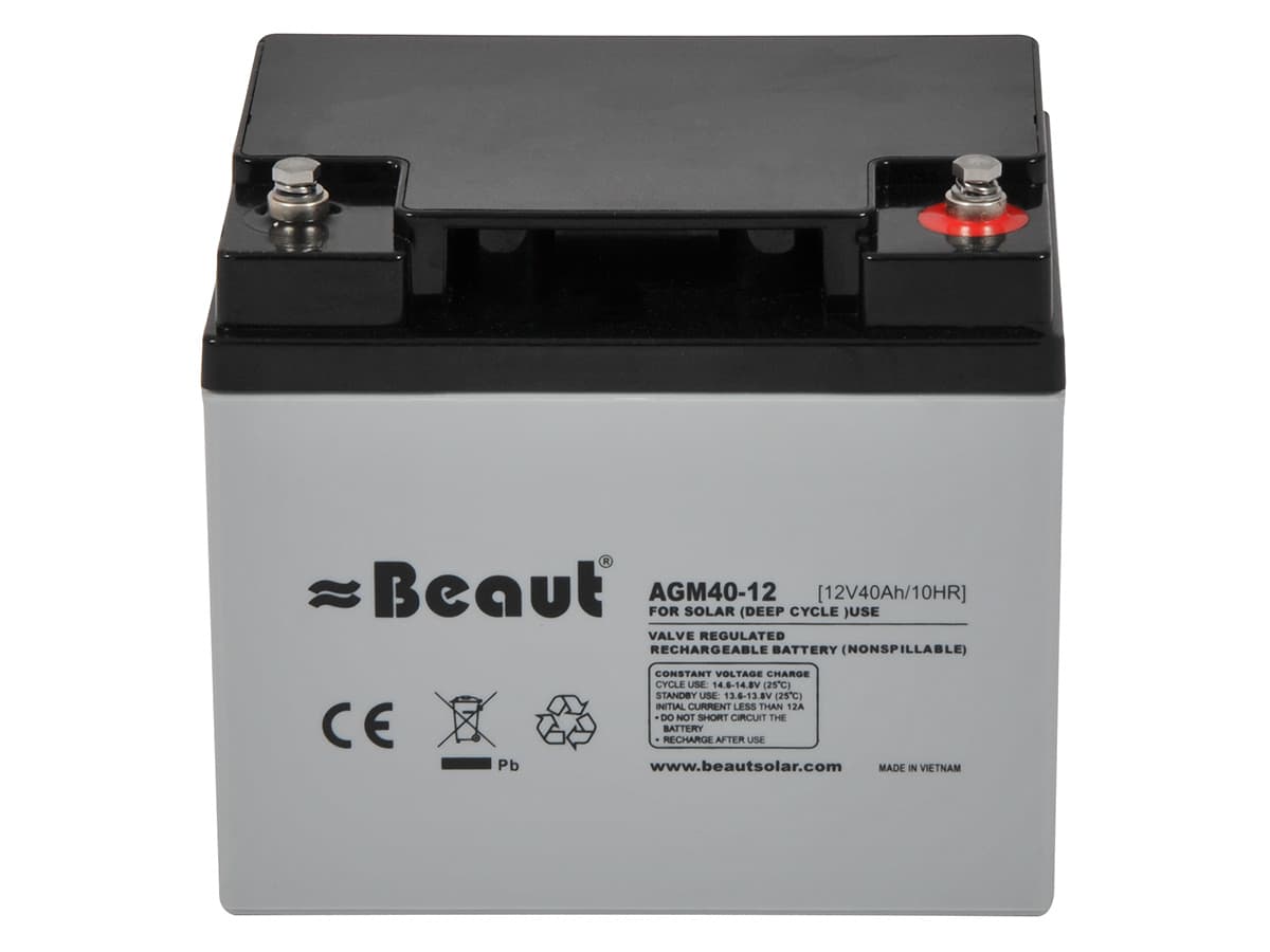 Beaut batterie AGM 40 Ah