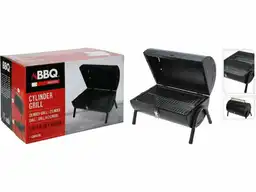 barbecue à charbon modèle table cylindrique