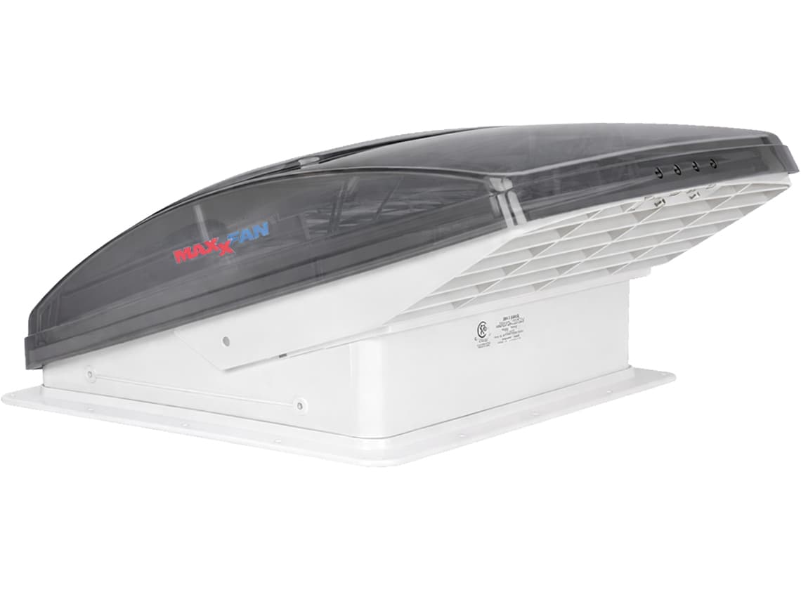 Maxxfan Deluxe lanterneau transparent avec ventilateur