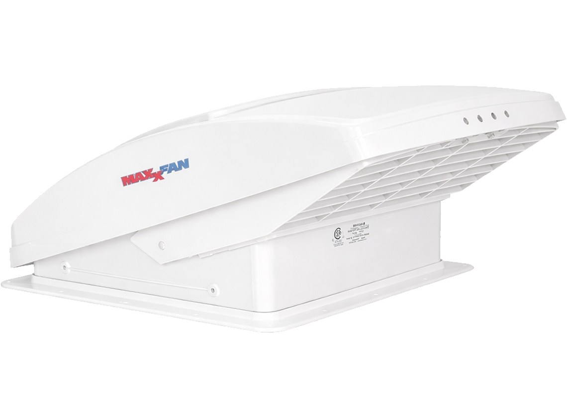 Maxxfan Deluxe lanterneau blanc avec ventilateur