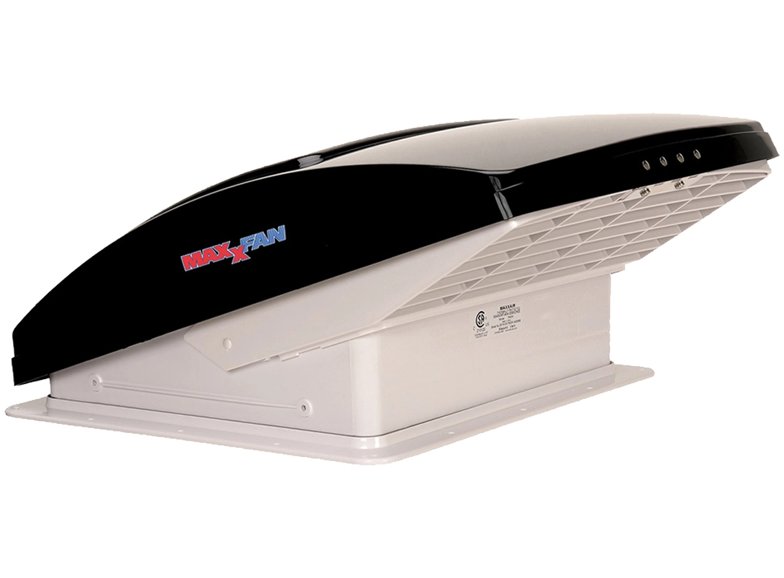 Maxxfan Deluxe lanterneau Smoke avec ventilateur
