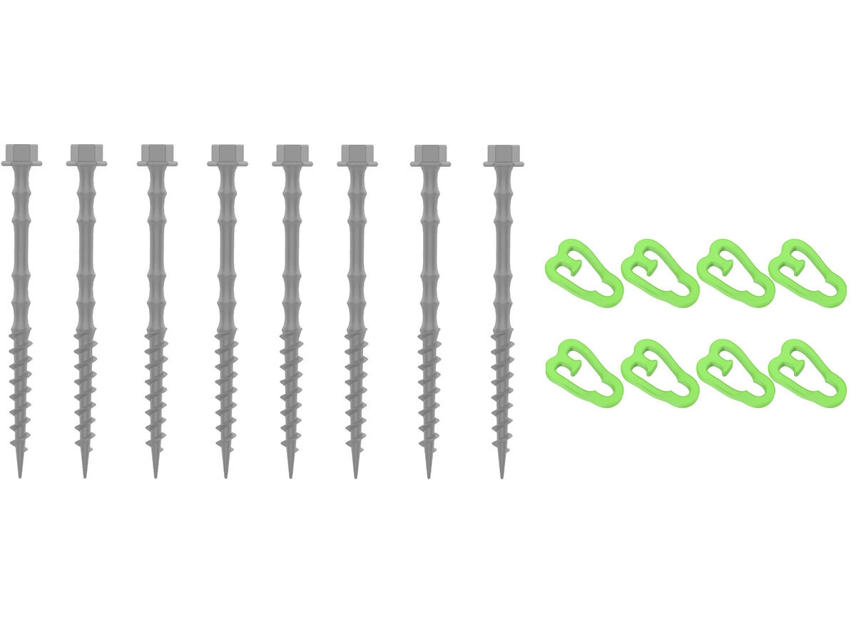 Obelink piquets à visser avec attaches