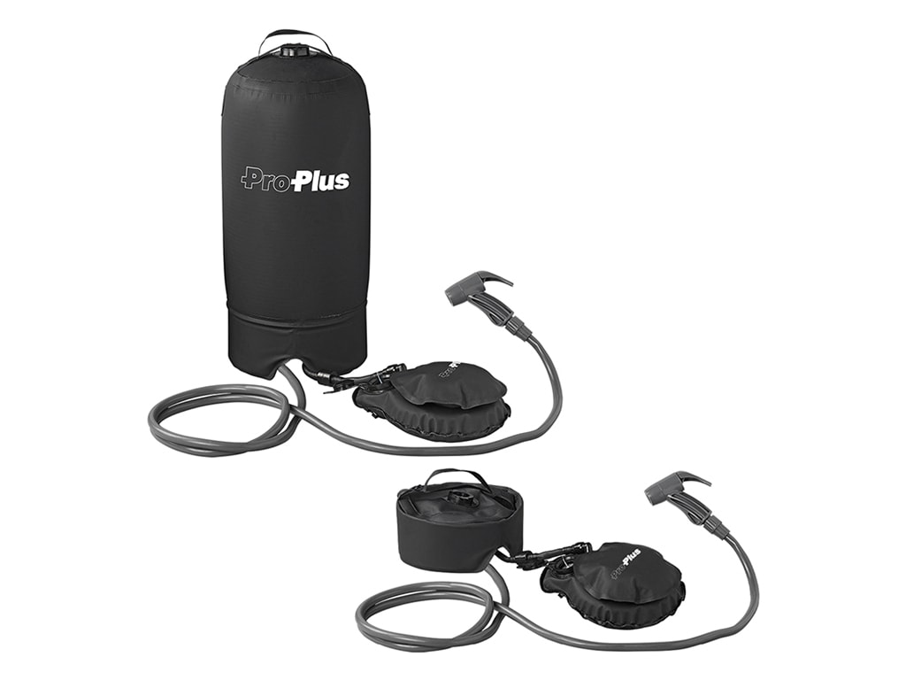 ProPlus douche camping avec pompe à pied