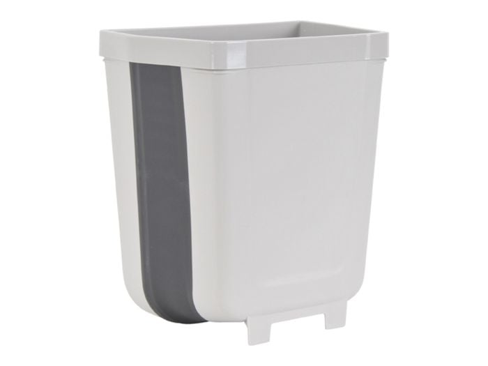 Poubelle pliable 8L avec couvercle