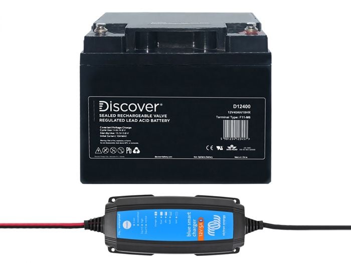 Discover moverkit 40ah Agm kit batterie