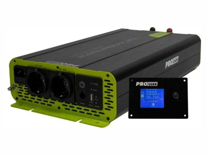 Onduleur sinusoïdal pur Pro-User 2000 W