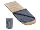 Skandika Dundee sac de couchage en flanelle fermeture gauche