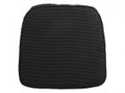Madison Rib black Wicker coussin d'assise universel