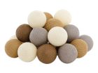 Cotton Ball Lights Outdoor Extension Kit guirlande - Caramelo