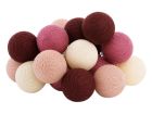 Cotton Ball Lights Outdoor Starter Kit guirlande - Baya