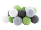 Cotton Ball Lights Outdoor Extension Kit guirlande - Verde