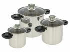 Bo-Camp Elegance Compact 3 lot de faitouts