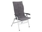 Bo-Camp Toile de chaise M Universel Tissu éponge rembourré Gris
