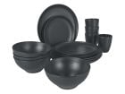Bo-Camp Industrial Orville 16-delig set de vaisselle - Anthracite