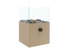 Cosi Fires Cosiscoop Square lanterne à gaz - Sandy Beige