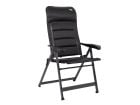 Crespo AP-237 Deluxe chaise de camping - Noir