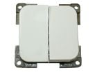 Haba C-line interrupteur double - White