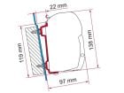 Fiamma F45 adaptateur Transit High Roof