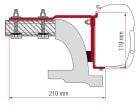Fiamma F45/F43 adaptateur Mercedes Vito avant 2004
