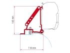 Fiamma F45 adaptateur Fiat Ducato Jumper Boxer High Roof après 1994 avant 06-2006