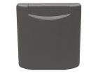 Boîtier alimentation gaz - gris froncé