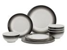 Flamefield Royale Onyx set de vaisselle - 12pièces