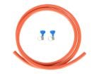 Obelink tuyau de gaz avec colliers de serrage - 2 m