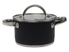 Casserole en acier inoxydable ø 16 cm Noir