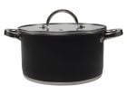 Casserole en Acier Inoxydable Ø 24 cm Noir