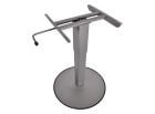 Ilse pied de table télescopique indépendant gris