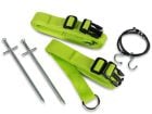 Dometic Storm Tie Down Kit Green sangles anti-tempête