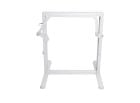 Pied de table relevable pliable 75 cm – gris