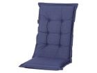 Madison Panama safier blue coussin pour fauteuil de jardin haut dossier