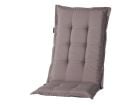 Madison Panama taupe coussin pour fauteuil de jardin haut dossier