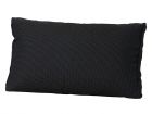 Madison Lounge Soft rug Rib Black 60x40 coussin dossier canapé
