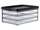 Mepal Omnia boîte réfrigérateur pour charcuterie 3 niveaux - Nordic Black